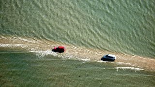 This road gets flooded amp disappeared twice daily in France [upl. by Axe]