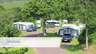 French Campsites  LAnse du Brick near Cherbourg Normandy [upl. by Nonnerb]