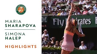 Maria Sharapova v Simona Halep Highlights  Womens Final 2014  RolandGarros [upl. by Luthanen]