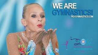 2014 Rhythmic Worlds  IZMIR TUR  Title defender Yana Kudryavtseva RUS  We are Gymnastics [upl. by Ecinuahs]