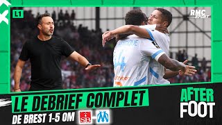 Brest 15 OM  Le débrief complet de l’After foot après la balade marseillaise [upl. by Anilat]