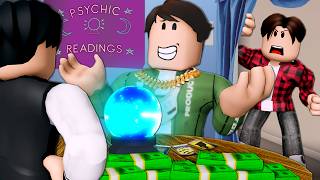 SPOILED Brother PRETENDED To Be PSYCHIC A Roblox Movie [upl. by Chun249]