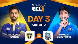 ECL  Match 7  Haryanvi Hunters vs Mumbai Disruptors  Elvish Yadav vs Munawar Faruqui [upl. by Abihsot28]