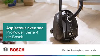 Aspirateur avec sac ProPower Série 4 de Bosch [upl. by Gerty]