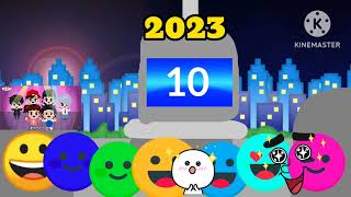 Emoji Happy New Year 2023 [upl. by Golub]