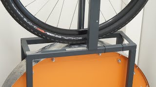 Schwalbe GOne Overland Super Ground SpeedGrip Rolling Resistance Test spin up video [upl. by Ardy]