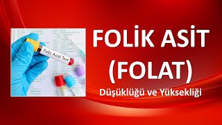 FOLİK ASİT NEDİR EKSİKLİĞİNDE NELER OLUR [upl. by Jezabella]