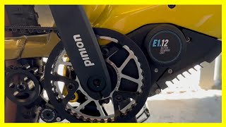 PINION MOTORGEARBOXUNIT  Pinion MGU  EBike Automatic Gearbox  Flyer Goroc  Eurobike 2023 [upl. by Attevad]