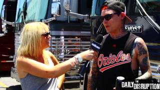 The Amity Affliction Interview on The Daily Disruption [upl. by Eixor678]