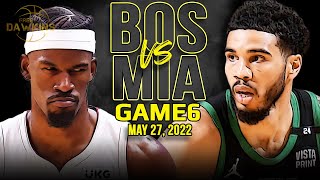 Boston Celtics vs Miami Heat Game 6 Full Highlights  2022 ECF  FreeDawkins [upl. by Anailuj]