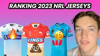 RANKING 2023 NRL JERSEYS [upl. by Cacie]