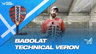 Review Babolat Technical Veron 2023  By Padel Market [upl. by Nemhauser168]