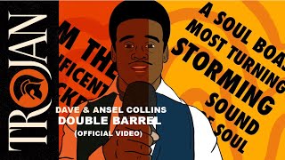 Dave and Ansel Collins  Double Barrel Official Video [upl. by Terrag]