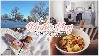 Schnee bei Minus 32 Grad ❄️ Hormonspirale  Haushalt  Amerika VLOG [upl. by Rollo]