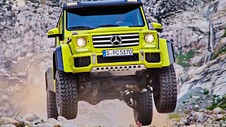 New MercedesBenz G500 4x4² revealed [upl. by Ylus511]