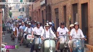 70° anniversario fondazione Vespa Club Italia a Pollenza [upl. by Kinsman]