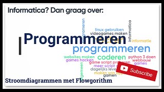 Inleiding programmeren  stroomdiagrammen met Flowgorithm [upl. by Adnilasor]