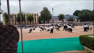 Yoga Dance performance by GMSS Students at Police Line Sikar [upl. by Alick]