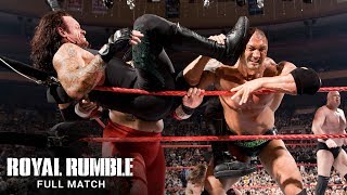 FULL MATCH  2008 Royal Rumble Match Royal Rumble 2008 [upl. by Ereveneug467]