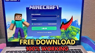 How to Download Minecraft For Free On LaptopPc Safe amp Easy [upl. by Hudgens987]