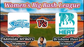 Adelaide Strikers Women v Brisbane Heat Women  Match 16  Womens Big Bash League [upl. by Kwasi]