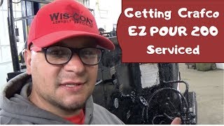 Getting the Crafco EZ Pour 200 Serviced [upl. by Warthman]