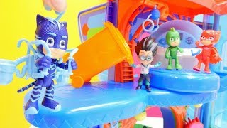 PJ Maskeliler oyuncakları ile seçkin bölümler PJ Masks ile oyna ve eğlen [upl. by Vrablik]