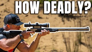 How Deadly is a Muzzleloader [upl. by Eelinej686]