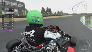 Gran Turismo 7  Daily race A Indy Brands Hatch  Onboard 125 shifter kart [upl. by Naitsihc]