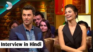 strawberry smell Interview in Hindi Cast Biography  demet ozdimir  yusuf çim [upl. by Eimoan83]