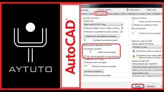 Activar el guardado automático en AUTOCAD [upl. by Mosra96]