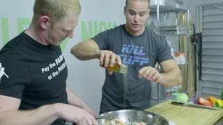 Worlds Greatest Asian Chicken Salad  Paleo Cooking with Nick Massie [upl. by Eillil32]