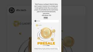 DTV token presale coming soon [upl. by Presber]