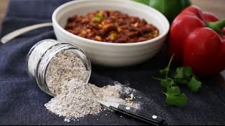 How to Make Chili Seasoning Mix  Seasoning Recipes  Allrecipescom [upl. by Aynotel]