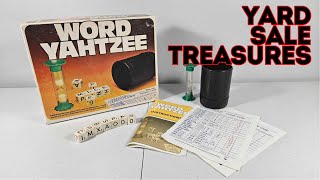 Word Yahtzee  Yard Sale Treasures [upl. by Tyrrell]