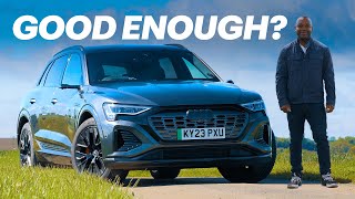 Audi Q8 ETron Is Audi’s Electric Family SUV Good Enough [upl. by Asela]