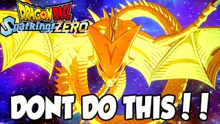 DONT MAKE THIS HUGE MISTAKE ON SPARKING ZERO [upl. by Hephzipah896]