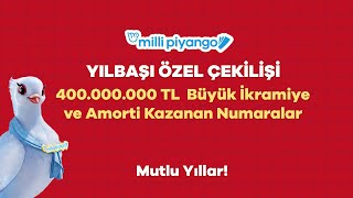 Milli Piyango 31 Aralık 2023 Çekilişi No 77  Büyük İkramiye ve Amorti Kazanan Numaralar [upl. by Ihtak]