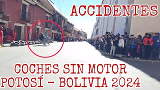 Accidentes Cochecitos sin motor Potosí  Bolivia [upl. by Hull]