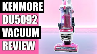 Kenmore DU5092 Bagless Upright Vacuum REVIEW [upl. by Refotsirk]