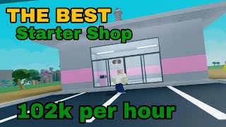 The Best Starter Shop In Retail Tycoon 2 100K Per Hour  Roblox [upl. by Neiviv]