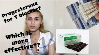 Cyproterone acetate AndrocurSpironolactone Hyles and progesterone for t blocker [upl. by Nyssa340]