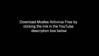 Mcafee Antivirus Free Download [upl. by Ellenor]