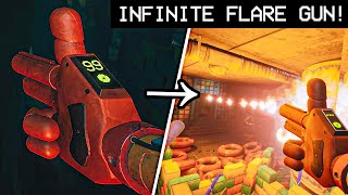 What if the FLARE had INFINITE AMMO Flare minigun  Poppy Playtime Chapter 3 Showcase [upl. by Strage337]