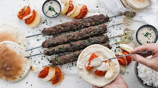 Middle Eastern Kofta Kebab Recipe [upl. by Ijnek]