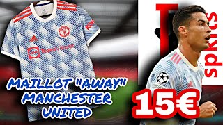 UNBOXING DU MAILLOT EXTÉRIEUR DE MANCHESTER UNITED spsets [upl. by Nylyram]