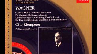 WAGNER  Das Rheingold Entry of the Gods into Valhalla Klemperer [upl. by Josephson]