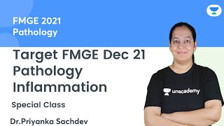 Target FMGE Dec 21  Pathology  Inflammation  Lets crack NEET PG  Dr Priyanka Sachdev [upl. by Matthias]