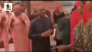 Nigerian Billionaire Aliko Dangote shows off dancing skills as he vibes to Teni song [upl. by Collin]