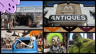 Lets go find VINTAGE Halloween DECOR 🎃  ANTIQUING  Witchy Home Decor Inspo  More [upl. by Alastair207]